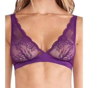 Cosabella Trenta Soft Bralette in Gemstone Purple